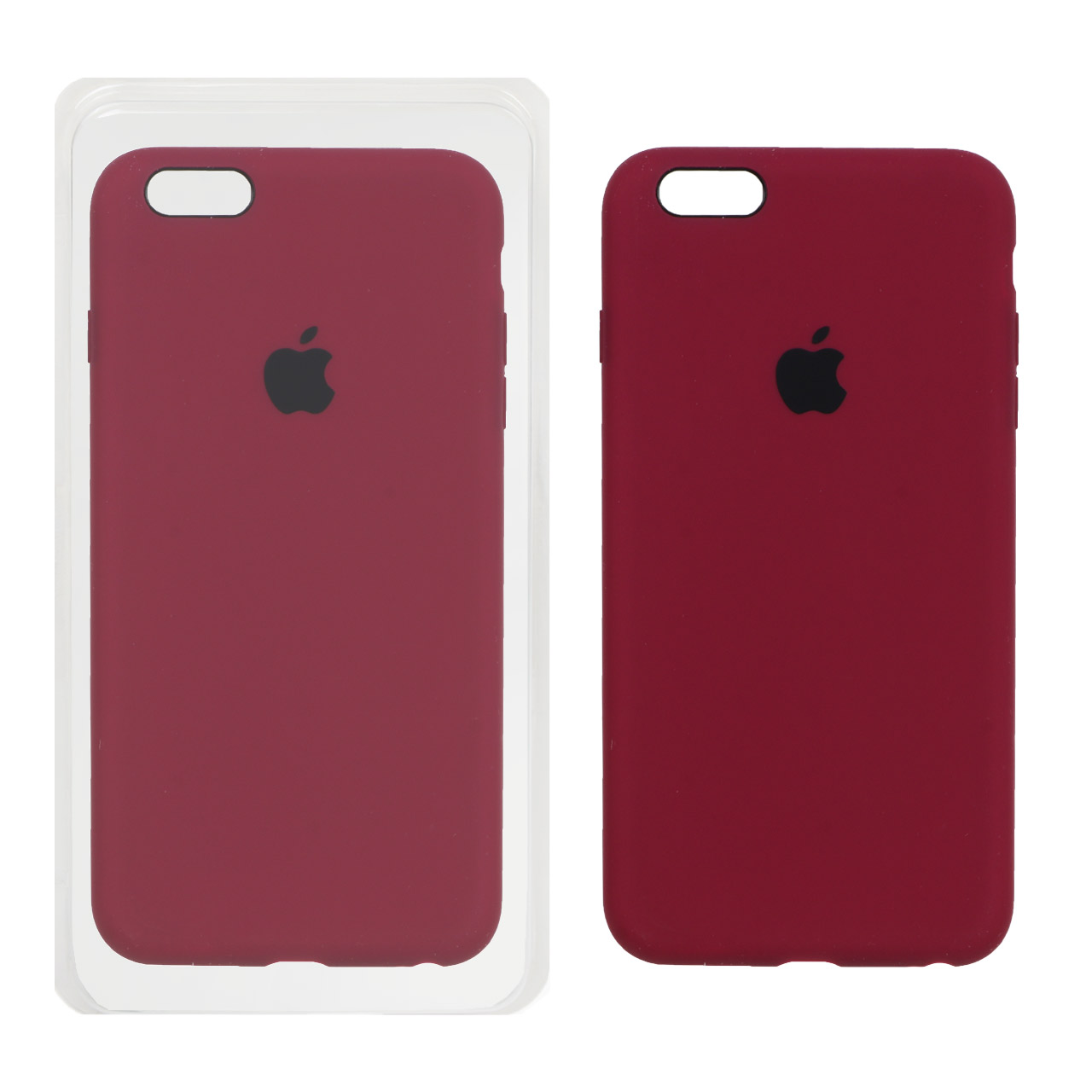 قاب سیلیکونی پاک کنی اورجینال Apple iPhone 6 Plus / iPhone 6s Plus - زرشکی (پک اصلی)